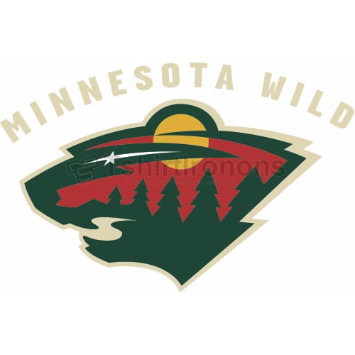 Minnesota Wild T-shirts Iron On Transfers N195